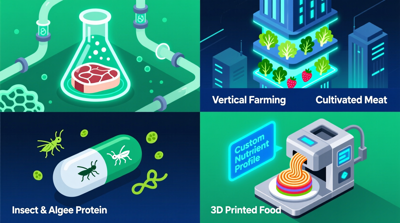 ما هي الأطعمة التي ستُهيمن على موائدنا في 2050؟