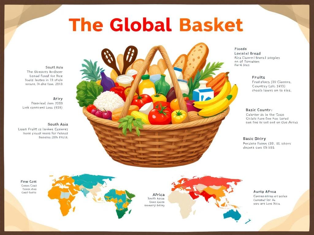  أرخص دول العالم في تكلفة الغذاء 2025