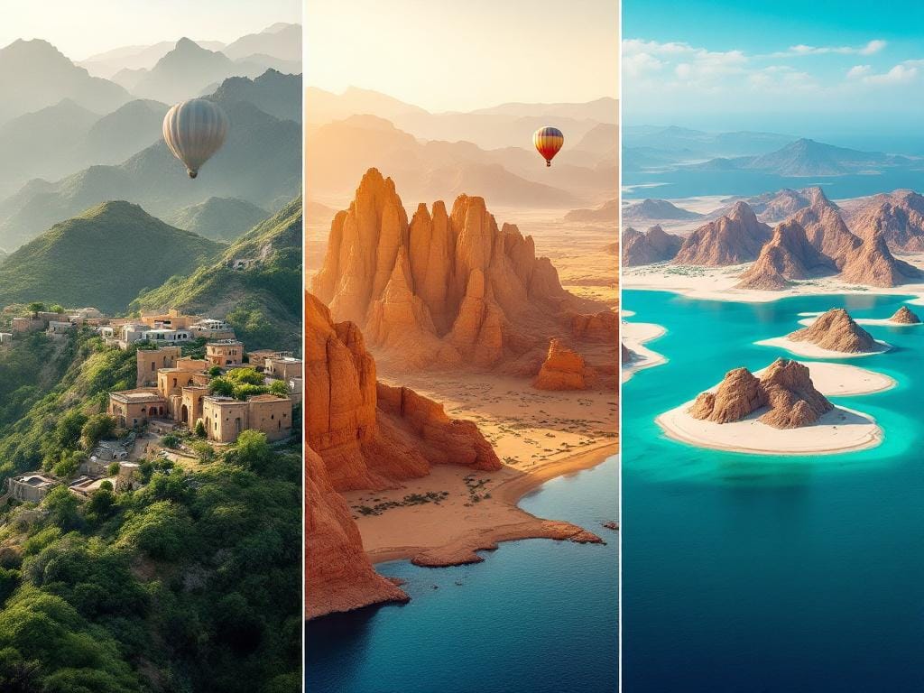 أفضل الوجهات الطبيعية داخل المملكة