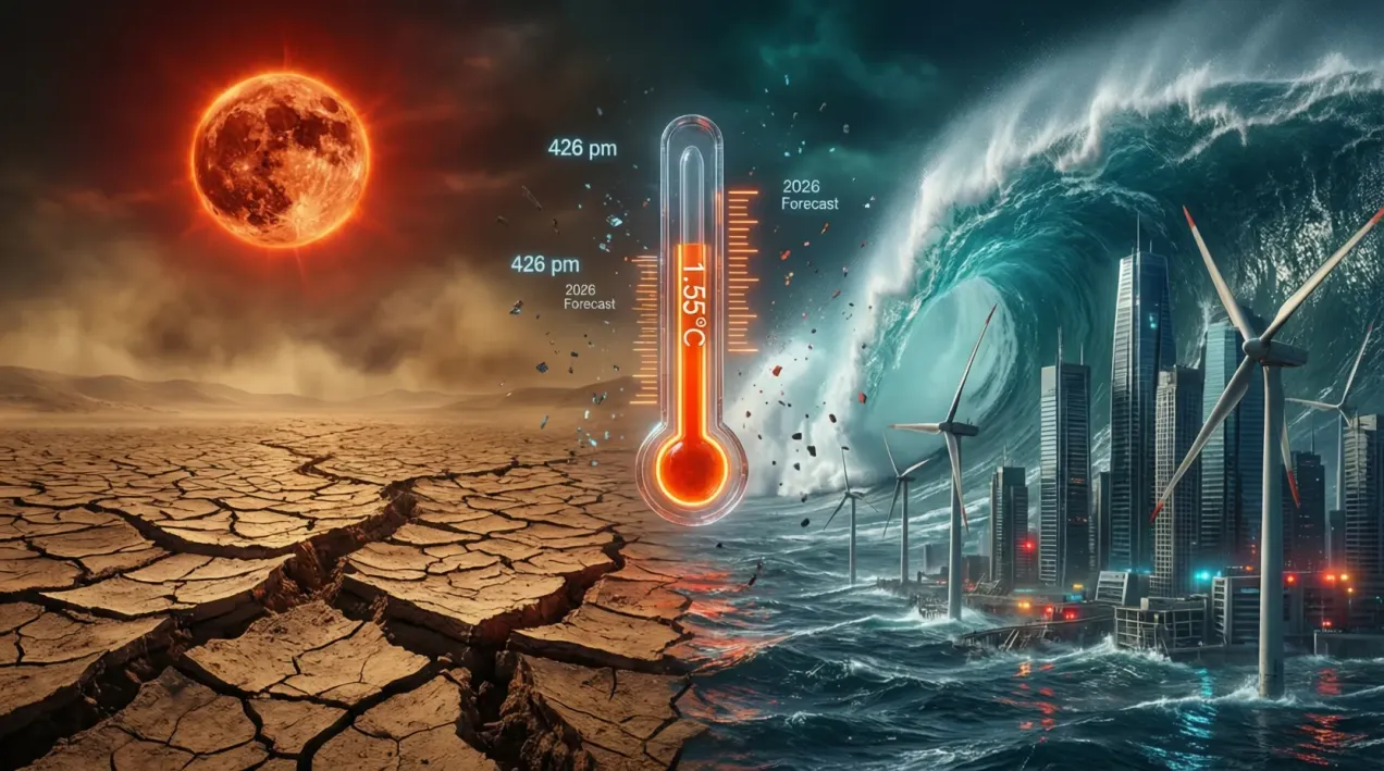 إحصائيات التغير المناخي بالأرقام في 2025